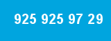 925 925 97 29 925 925 97 29